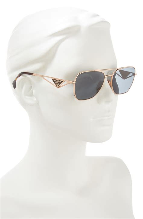 prada frames of life 59mm|Prada 59mm Aviator Sunglasses .